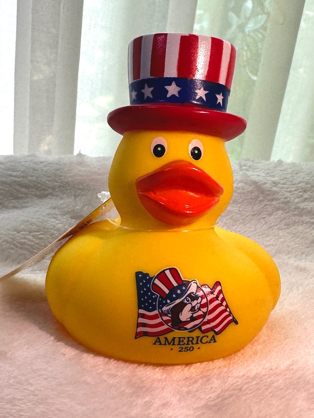Patriotic Yellow Rubber Duck America 250